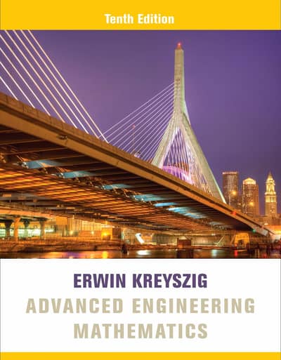 Book: Advanced Engineering Mathematics 10th Edition By Erwin Kreyszig