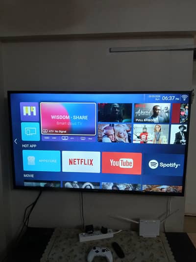55" 4K Smart TV (Android 9) - censor issue
