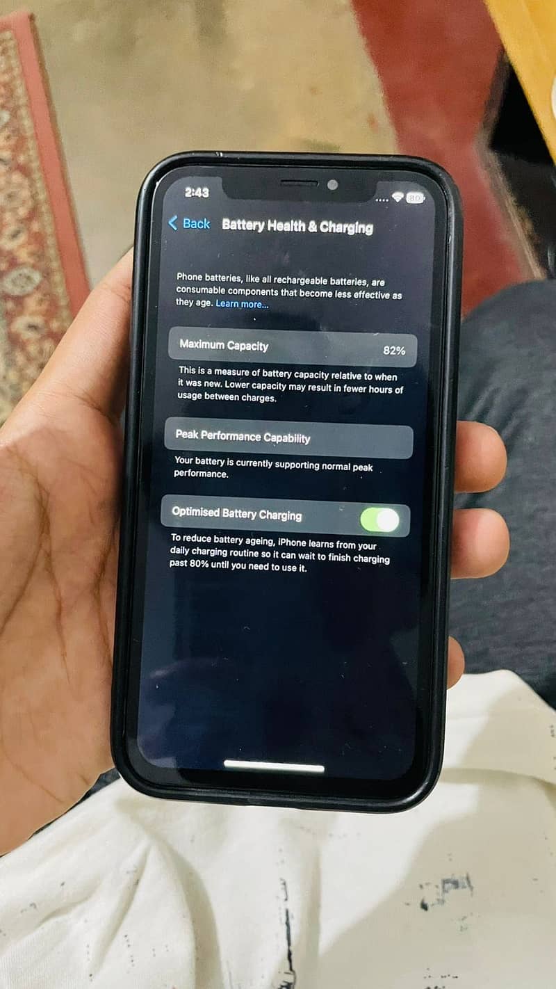 Iphone X with Box 1