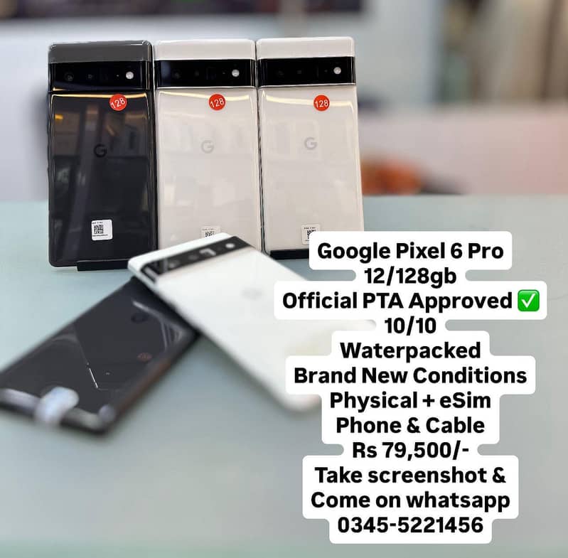 Google pixel 6 Pro 0