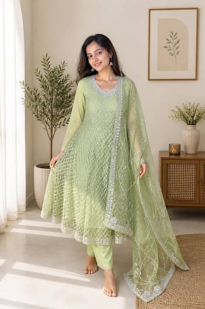 Anarkali suit maxi girls