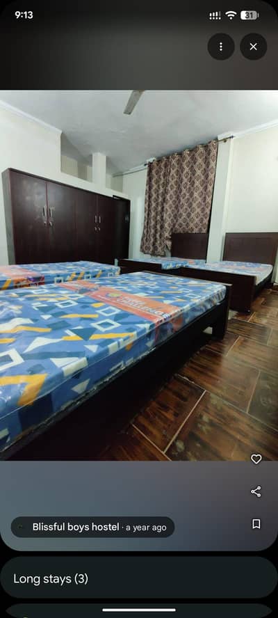 Blissful boys hostel gulberg 2 lahore