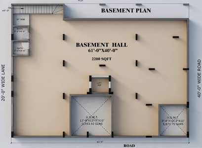 Basement For Sale At Main PECHS Block 2 For Office Purpose