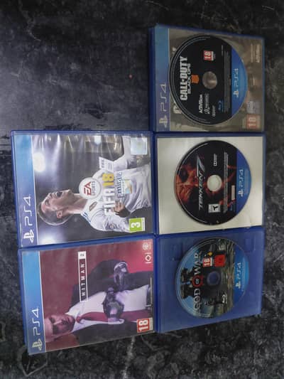 PS4 Games(DVD's) for sale