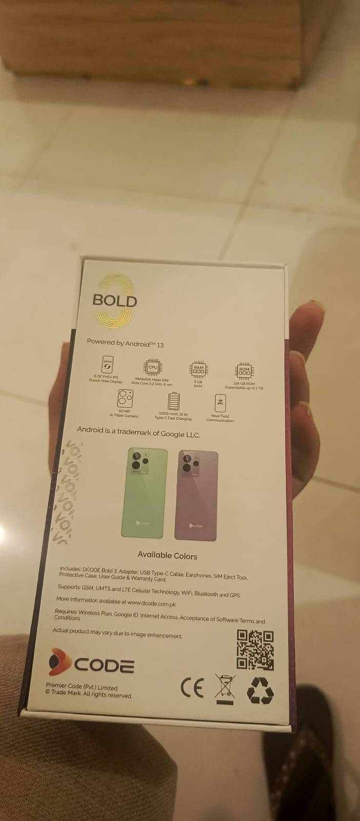 Dcode Bold 3 6