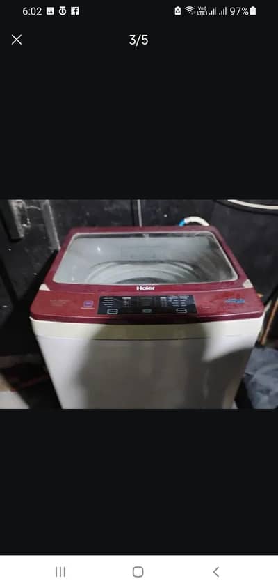 Automatic haeir washing machine