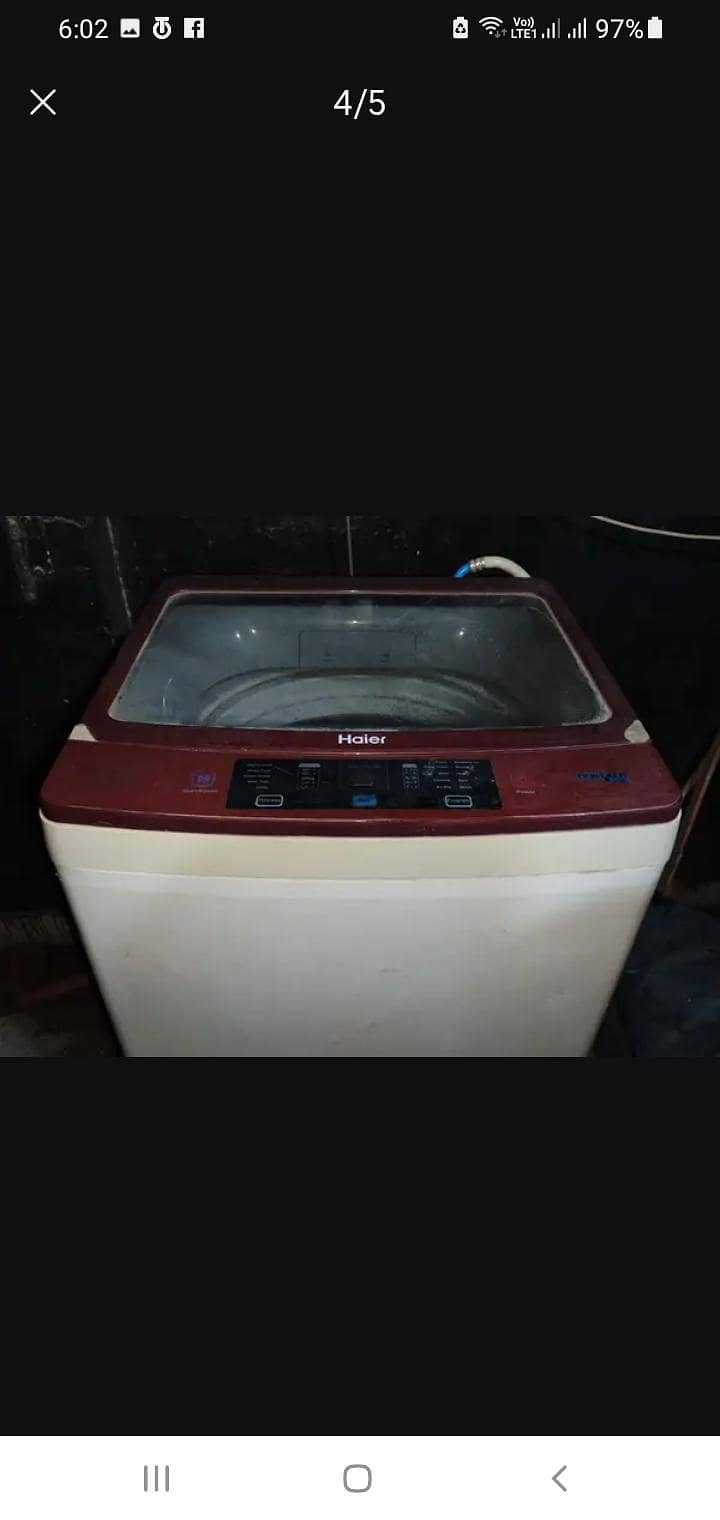 Automatic haeir washing machine 1
