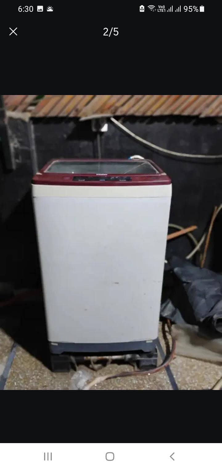 Automatic haeir washing machine 2