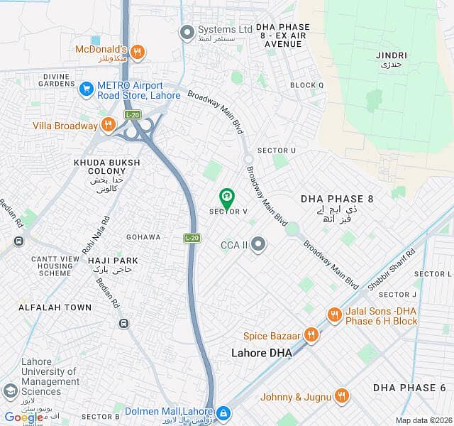 Ideally located plot in v block ph8 0