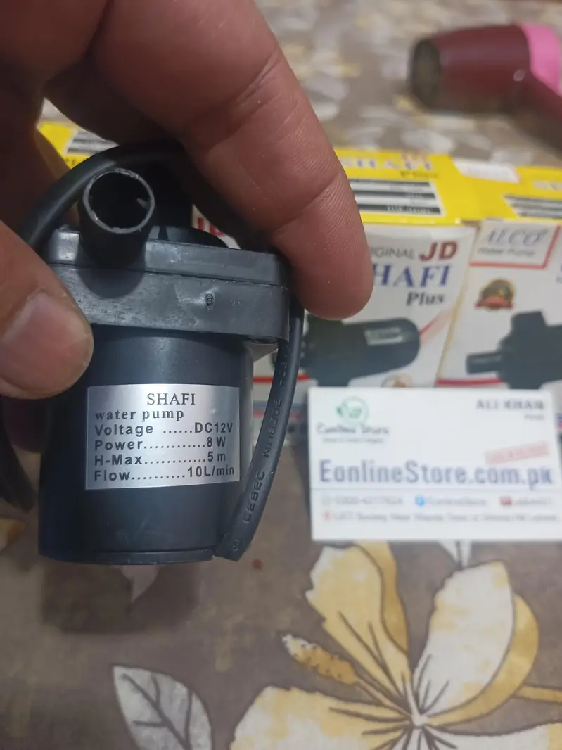 Mini shafi water pump aquarium cooler pump DC 12V, 8watt, — photo 4
