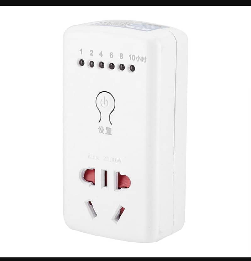 Countdown Push Button Solar Digital Timer 220V Socket Generator 2
