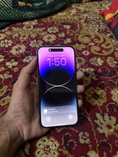 Iphone 14 pro deep purple color 128Gb 92% battery health