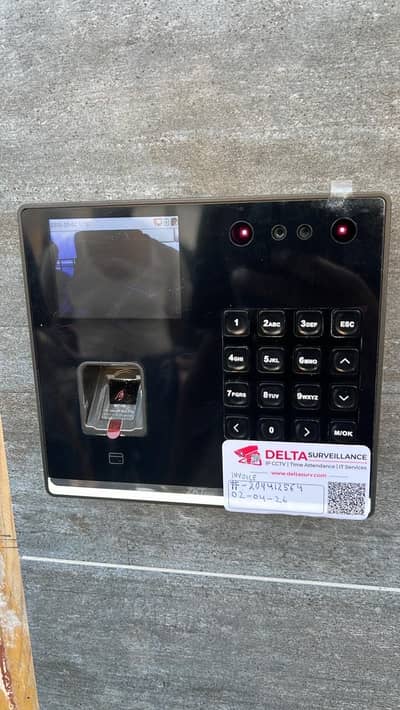 Time Attendance Machine With mobile access installation in Karachi