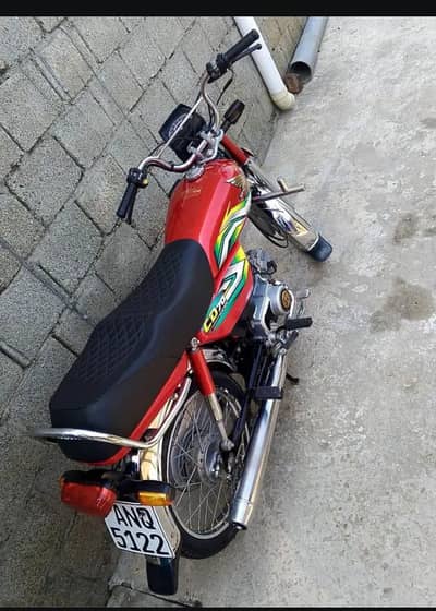 Honda CD 70 MODAL bike 2022 WhatsApp 03 25 43 45 814