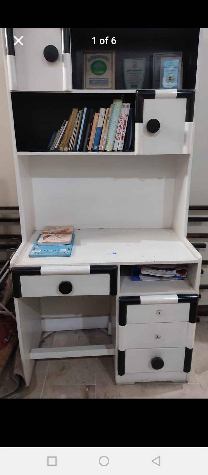 single bed Wordobe study table 4
