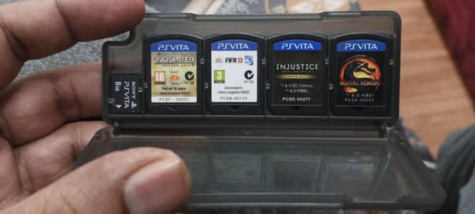 ps vita games and original memory card for sale.