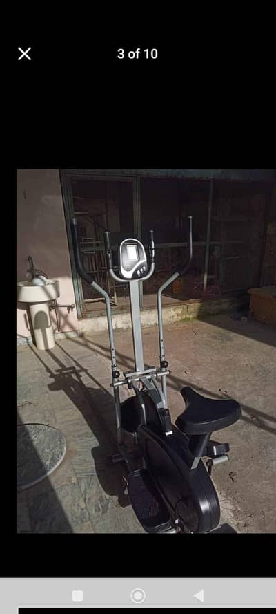 exercise cycle 2 in 1 eleptical 4 handles