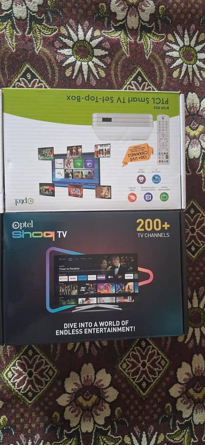 ptcl shoq 4k tv box