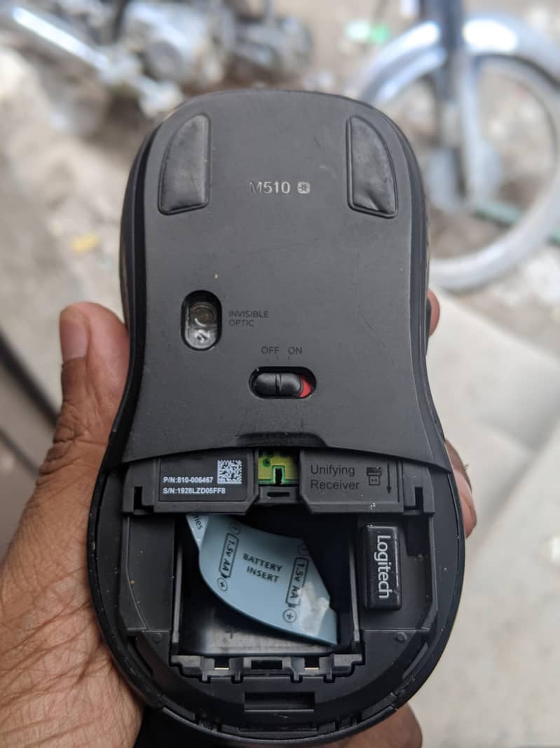 Logitechh Wireless mouse M510 5