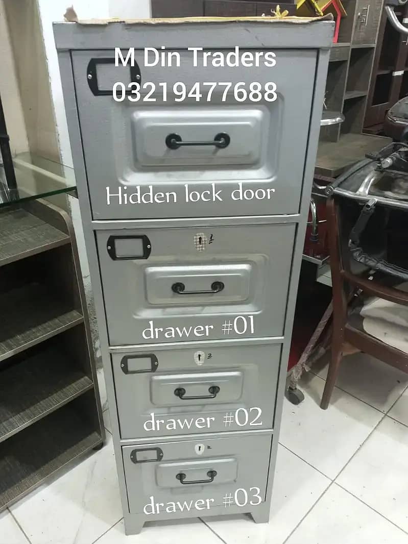 File rack file draws 1