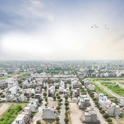5 Marla On Ground Ready to Possession All Dues Paid Plot For Sale New Lahore City Canal Road Lahore. .