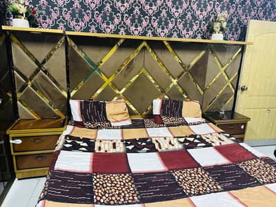 Turkish style bed and side box