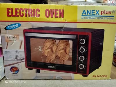 anex plus backing oven