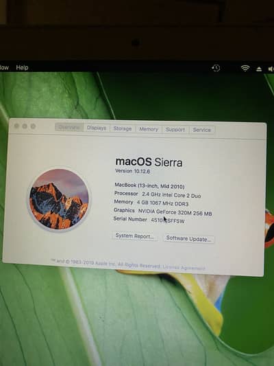Macbook 2010 is available