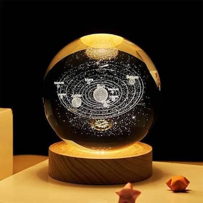  Crystal Ball Lamp-4 different varient