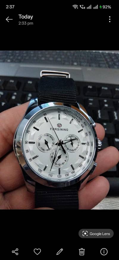 Forsining automatic selfwinding watch