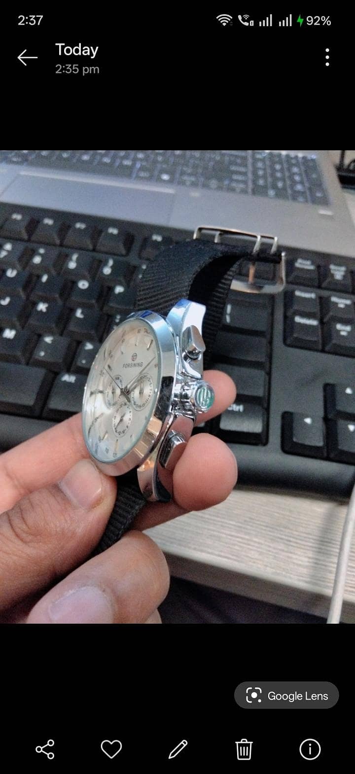 Forsining automatic selfwinding watch 1