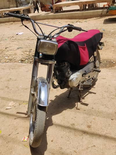 Honda motorcycle cg 125  2008 model ha