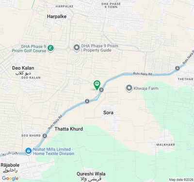 1 Kanal Plot Available for Sale in DHA 9 PRISM P Block