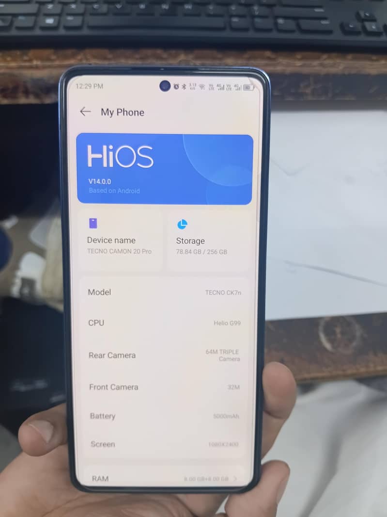 TECNO CAMON 20 PRO 5