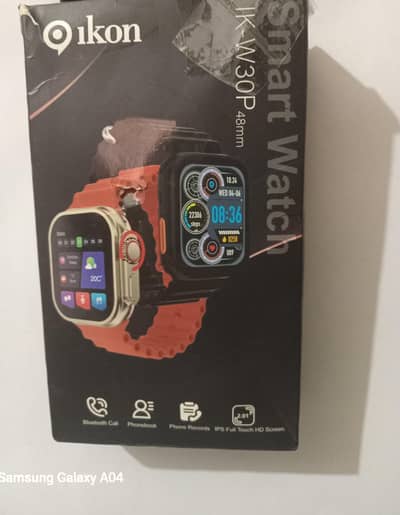 ikon smart watch kw30p 48mm Bluetooth features