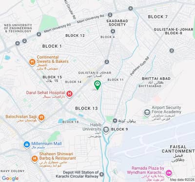 Al Musavir Pride, Apartment available for sale Prime Location Of Gulistan e jauhar block 12