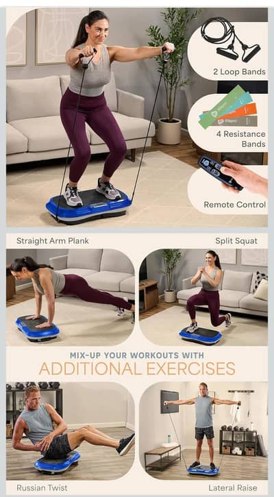 Vibration plate / Crazy fit Massager / Weight loss Exercise machine