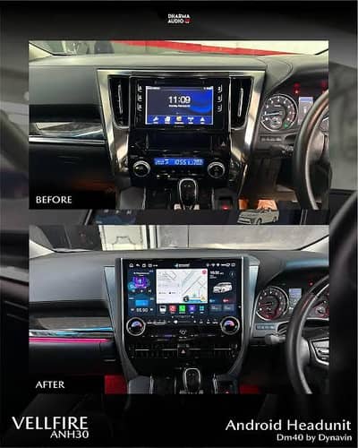 Toyota Alphard OEM Player Stereo Music