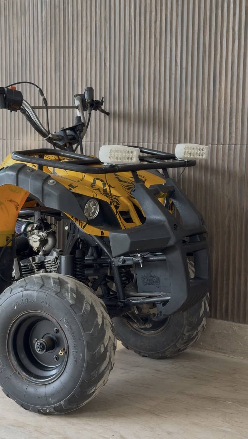 110cc Atv semi automatic 4