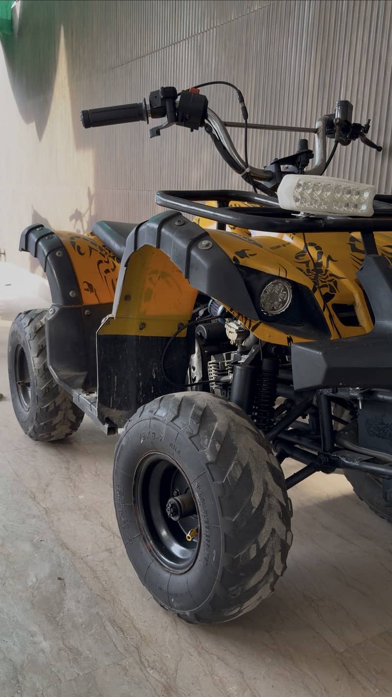 110cc Atv semi automatic 5