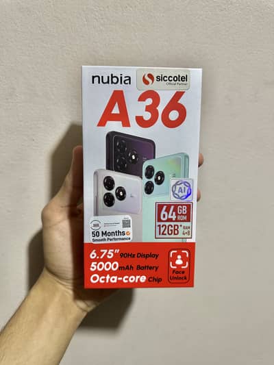 Nubia a36