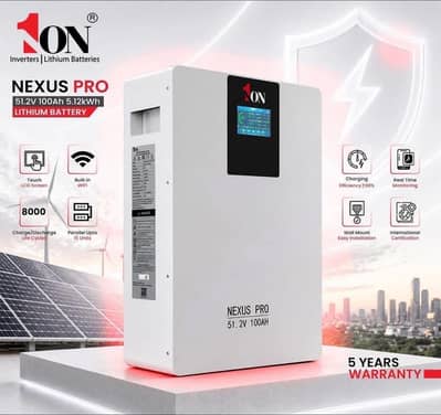 1ON Company 51.2V 100A Lithium Battery