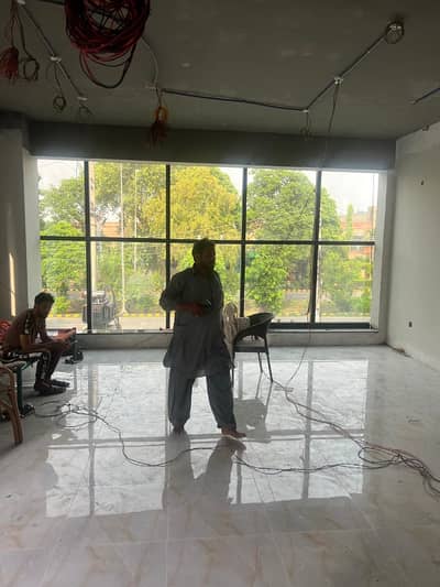 BRAND NEW COMMERCIAL OFFICE/HALL M/F WASHROOM, KITCHEN, VAST PARKING FOR RENT