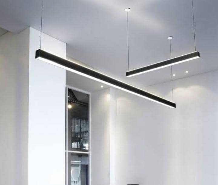 Linear hanging lights 2