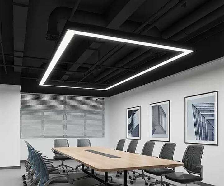 Linear hanging lights 6