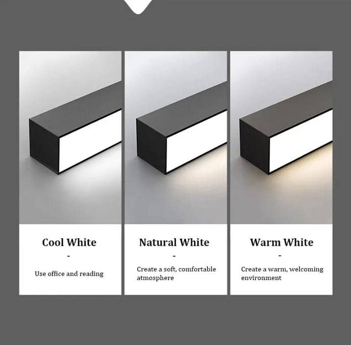 Linear hanging lights 10