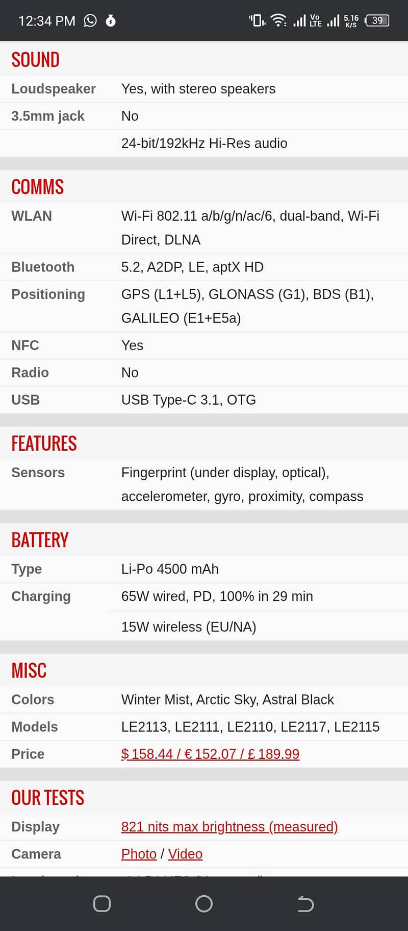 oneplus 9 5G 7