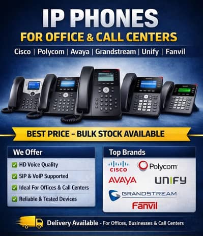 IP Phones For Sale – Cisco, Polycom, Avaya, Grandstream, Fanvil