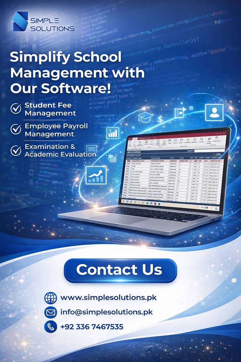 School Management System Software 0