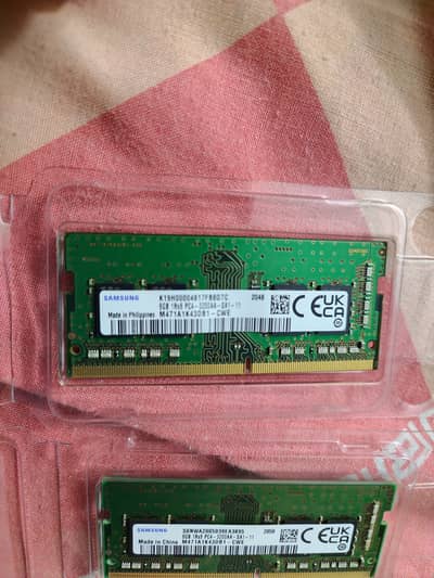Samsung 8GB x 2 modules (16GB) DDR4 3,200MHz